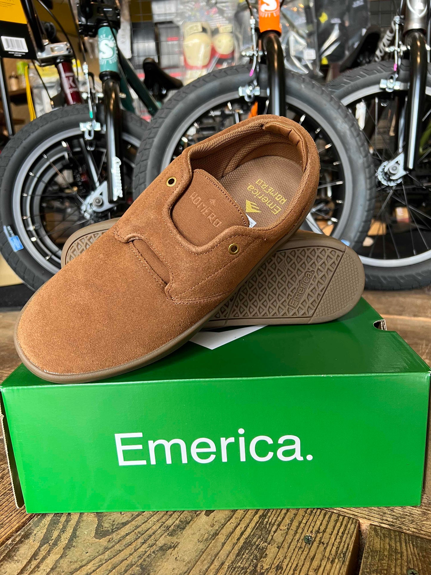 Emerica ROMERO SKATER BROWN/GUM 27cm BMX SKATEBOARD エメリカ 正規代理店契約商品 ■