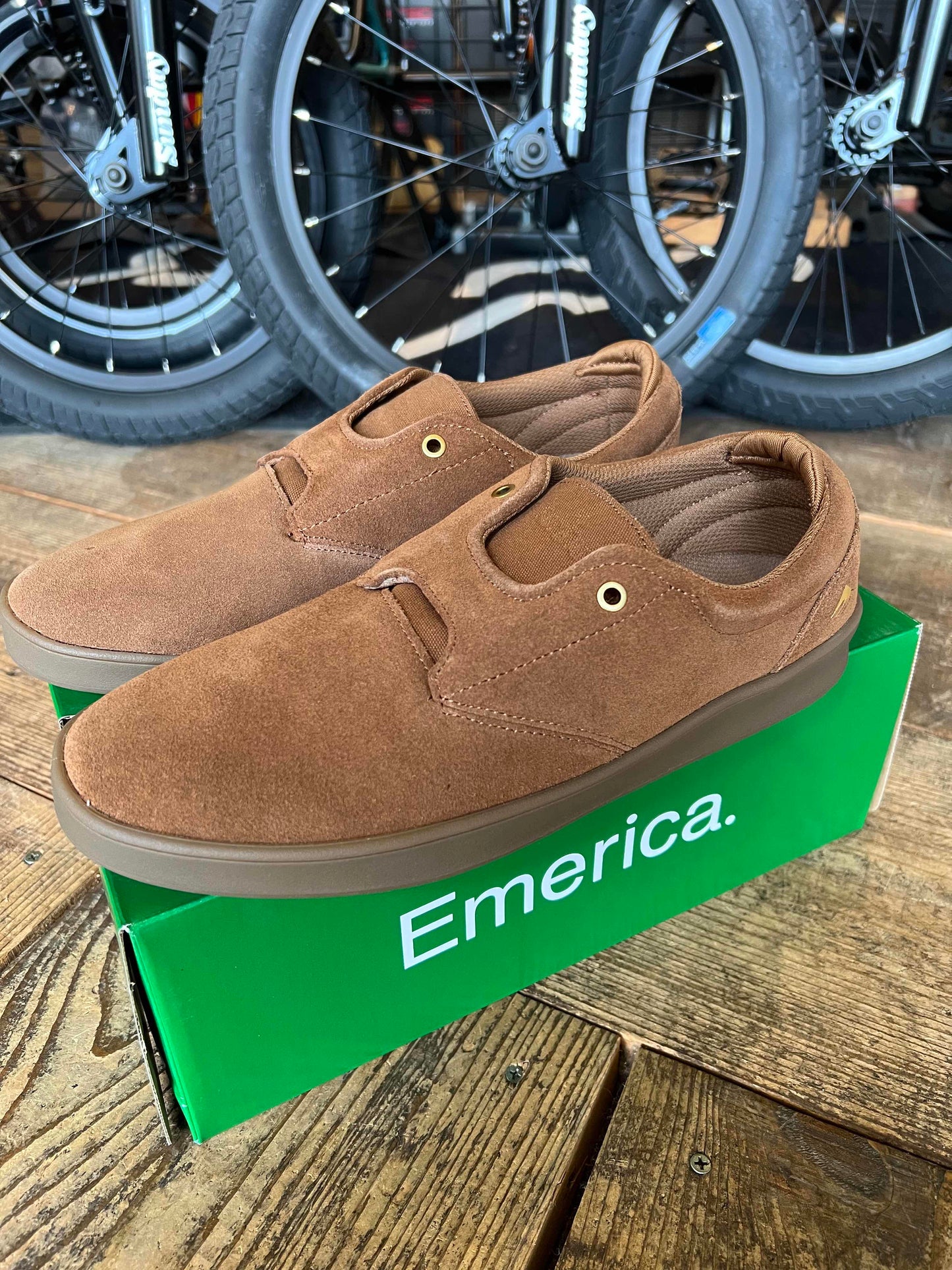 Emerica ROMERO SKATER BROWN/GUM 27cm BMX SKATEBOARD エメリカ 正規代理店契約商品 ■