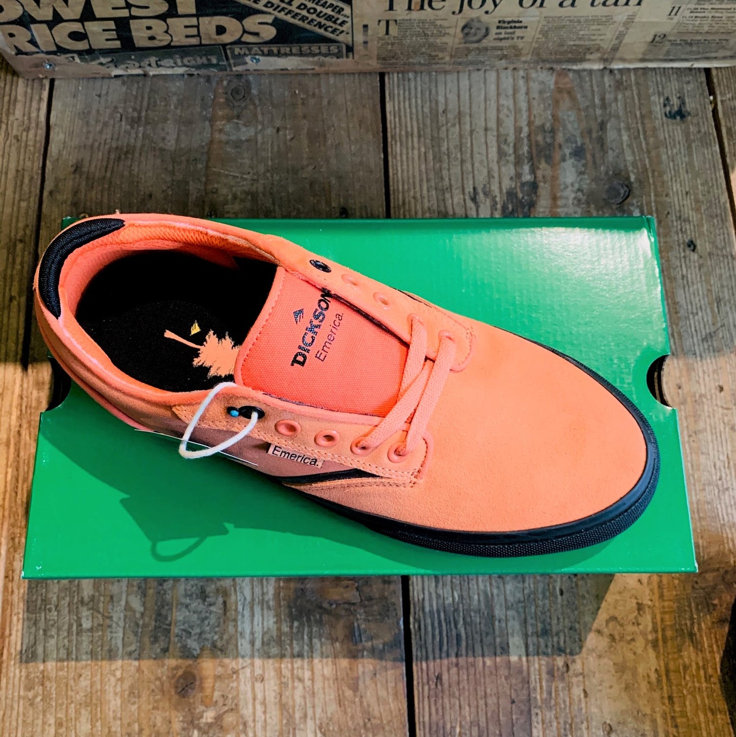 ★送料無料 SALE商品 EMERICA エメリカ DICKSON 26.5cm PINK/BLACK ピンク スケートボード BMX 靴 シューズ 全国通信販売可能 ○