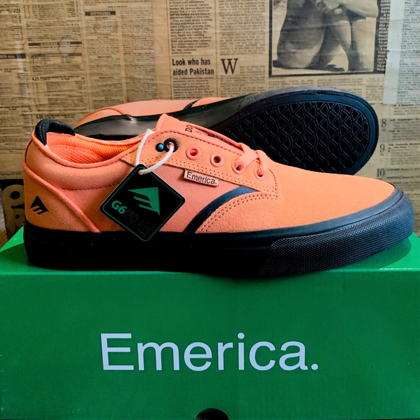 ★送料無料 SALE商品 EMERICA エメリカ DICKSON 26.5cm PINK/BLACK ピンク スケートボード BMX 靴 シューズ 全国通信販売可能 ○