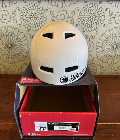 送料無料 THE SHADOW CONSPIRACY CLASSIC HELMET WHITE シャドウ クラシックヘルメット 白 正規代理店契約商品 ■