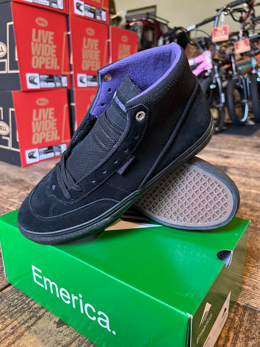 Emerica WIKOWSKI BLACK シューズ 26.5cm BMX SKATEBOARD エメリカ 黒 正規代理店契約商品 ■