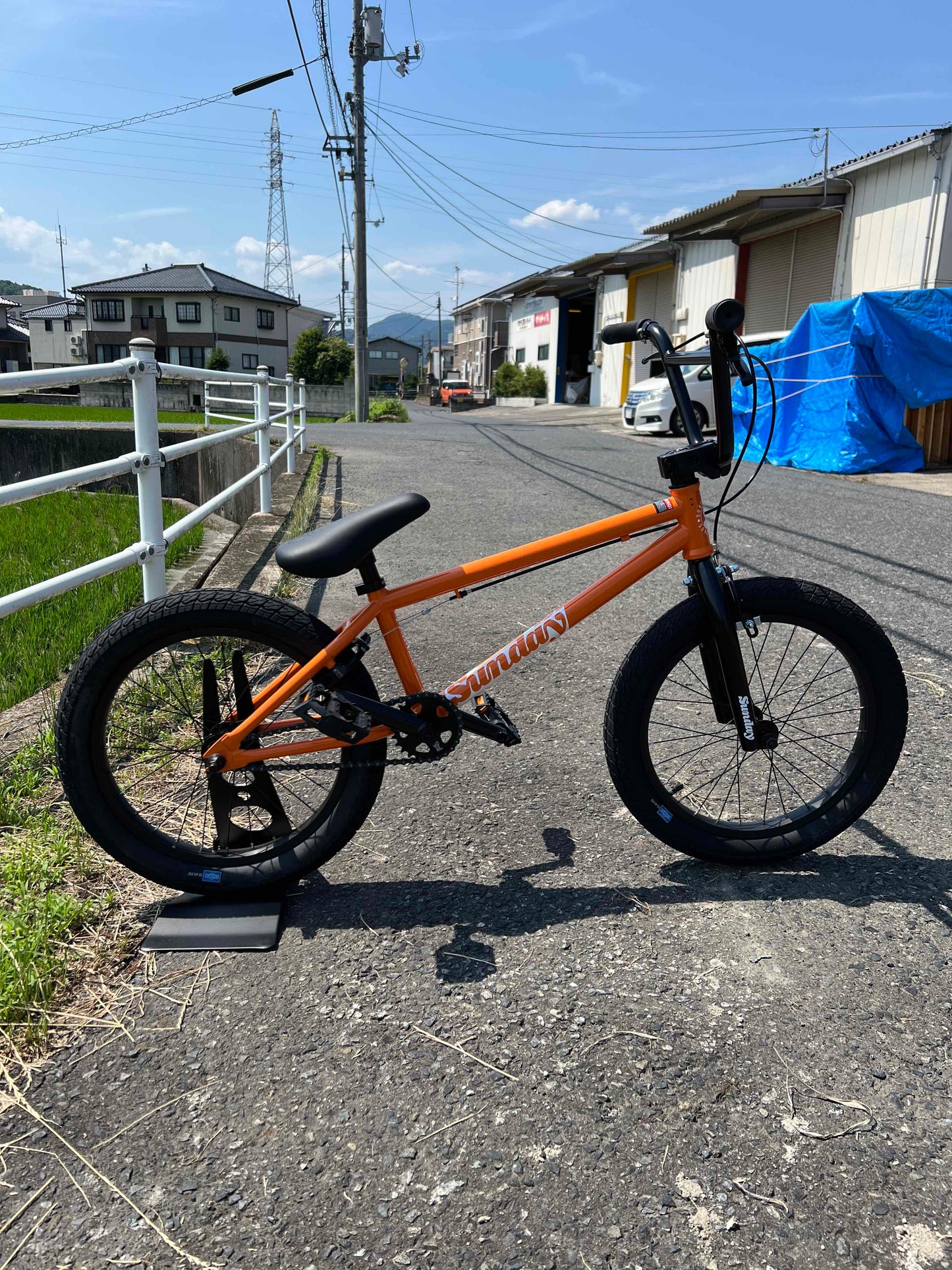 ★送料込み BMX SUNDAY PRIMER Orange 18インチ コンプリート サンデイ 初心者 おすすめ ■