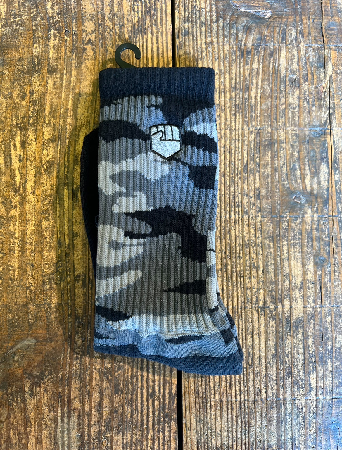 ★送料無料 BMX FIST HANDWEAR フィスト 靴下  ソックス FIST COVERT CAMO SOCK S-Mサイズ ブラック×カモ 全国通販可能 ■