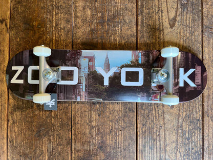 SKATEBOARD ZOOYORK OG95 LOGO BLOCK CHRSYLER COMPLETE スケートボード スケボー コンプリート ズーヨーク 正規代理店契約商品 ■