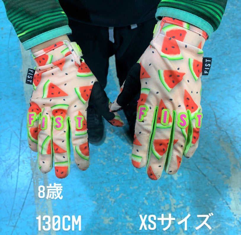 ★ SALE 送料無料  FIST HANDWEAR フィスト BMX XXSサイズ グローブ WATERMELONS YOUTH GLOVE  BMX キッズ 手袋 全国通信販売可能■