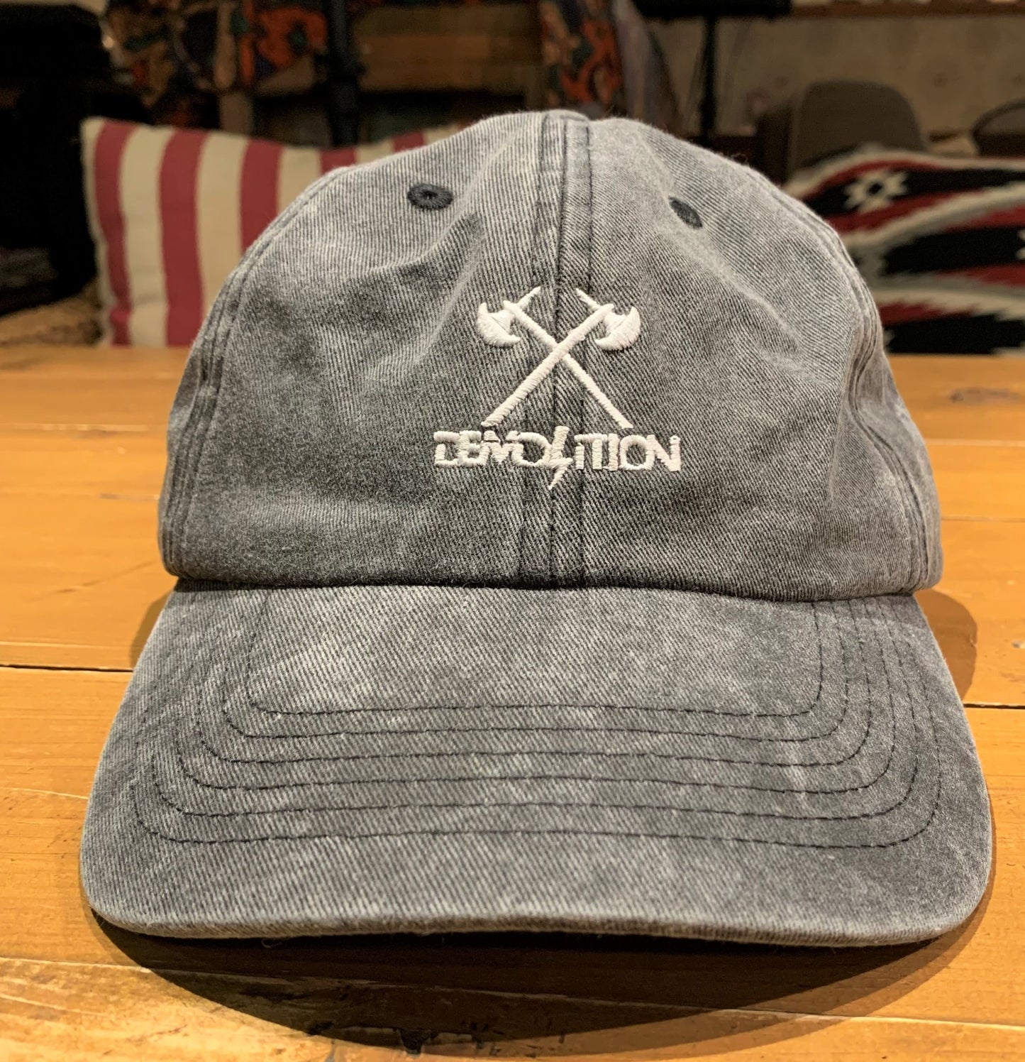 送料無料 DEMOLITION デモリッション キャップ AXES PA HAT 6PANEL WASH BMX パーツ ブランド  BMX 街乗り BMX フリースタイル 全国通信販売可能