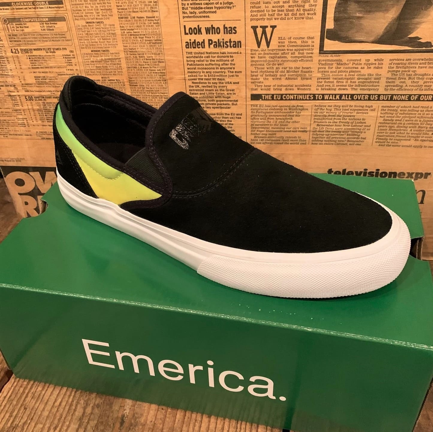 ★送料無料 SALE商品 EMERICA エメリカ スリッポン WINO CREATURE 27センチ クリーチャー スリッポン スケートボード BMX アパレル 人気  取扱店 岡山○