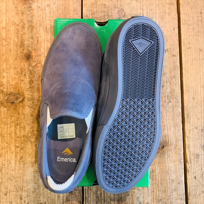 送料無料 SALE商品 スケシュー スリッポン EMERICA エメリカ WINO G6 SLIP-ON  26.5ｃｍ 27ｃｍ BLUE 青 スケボー 靴 人気ブランド 全国通信販売可能